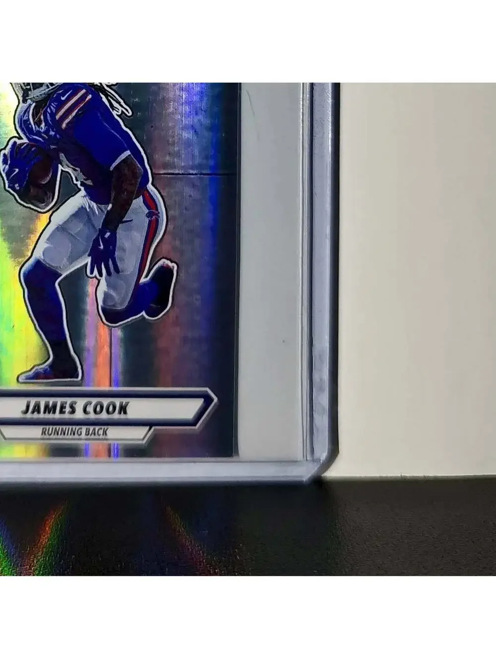 James Cook 2025 Panini NFL #39 Foil Sticker Buffalo Bills